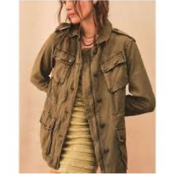 Free People Jackets & Blazers - Free people military jacket